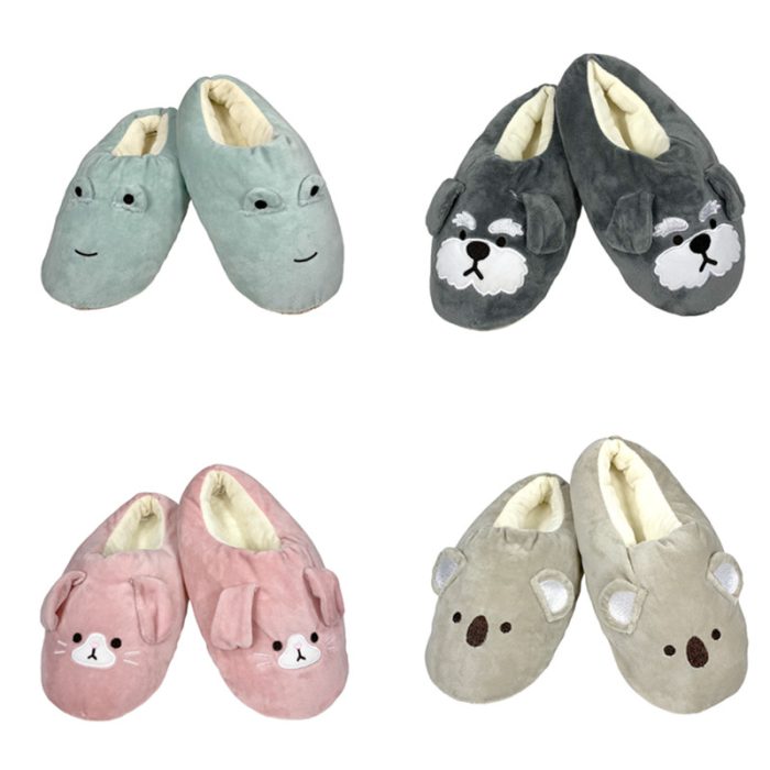 Comfy Animal Washable Slippers - Small