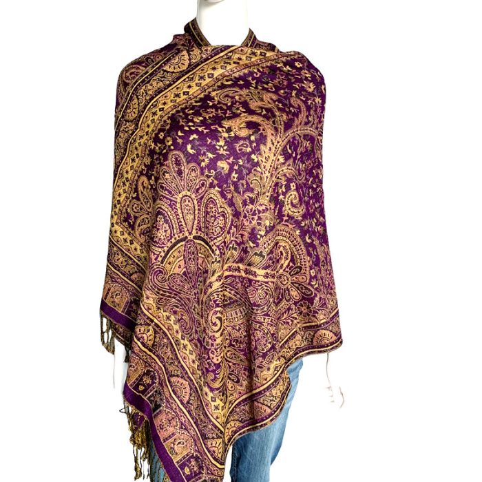 Lux Patterned Pashmina Shawl