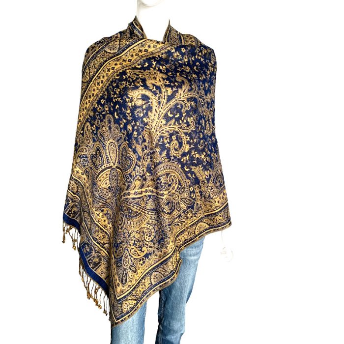 Lux Patterned Pashmina Shawl
