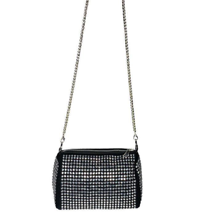 Bling Embellished Shoulder Bag - Image 2