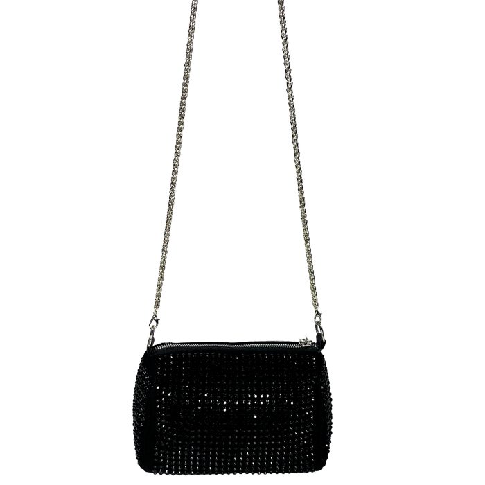 Bling Embellished Shoulder Bag - Image 2