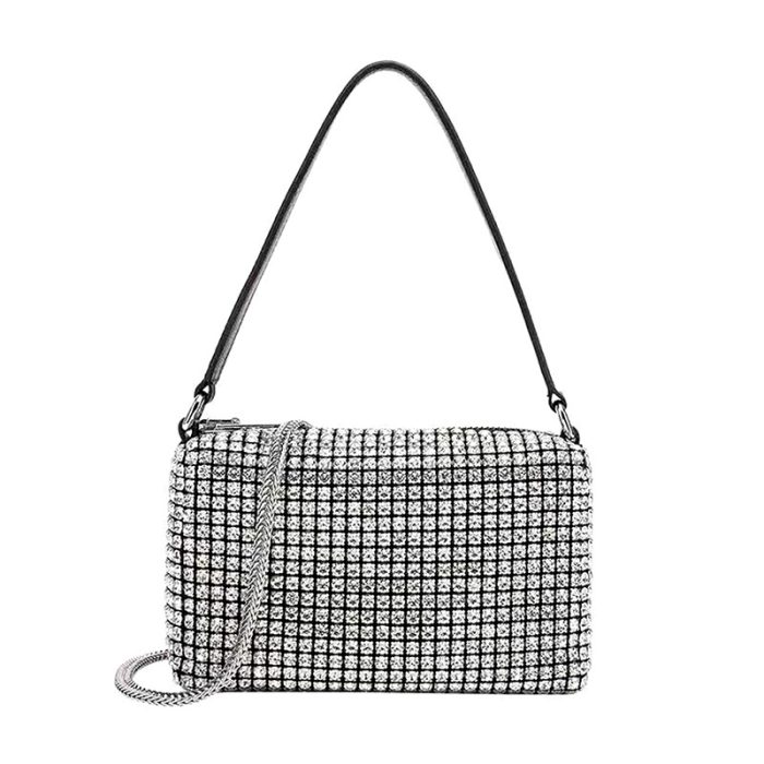 Stylish Bling Rhinestone Evening Clutch Bag