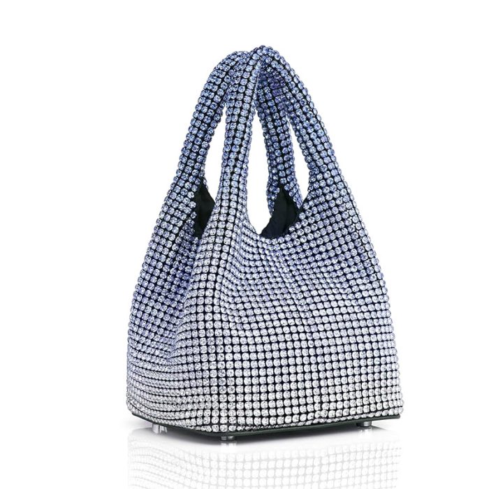 Gradient Sparkly Rhinestone Party Bag