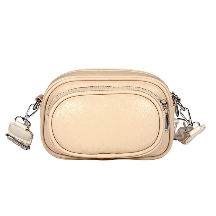 Cute Crossbody Bag with Front Pouch