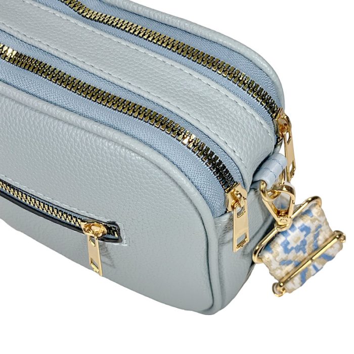 Double Zip Crossbody Bag - Image 2