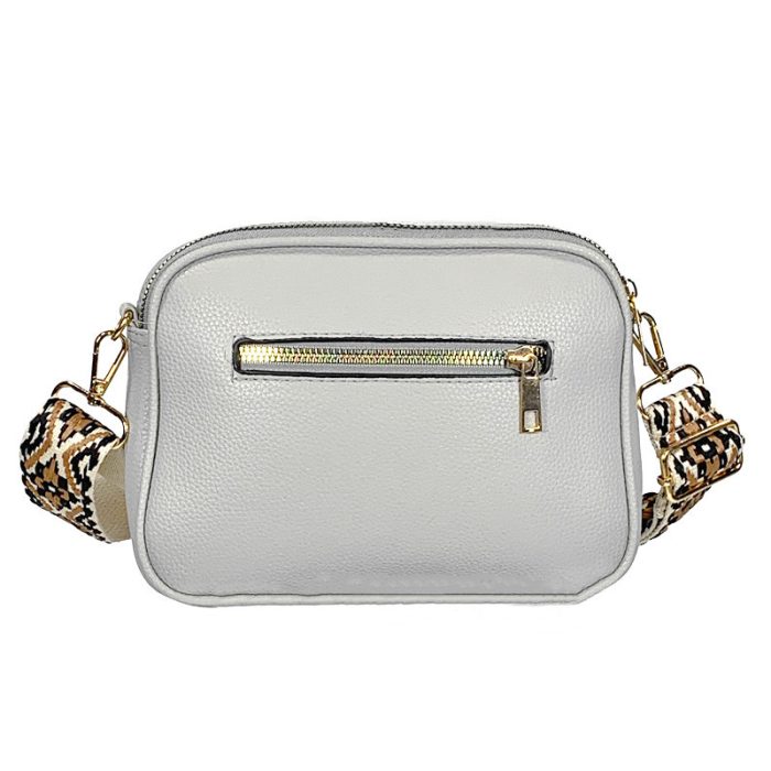 Double Zip Crossbody Bag