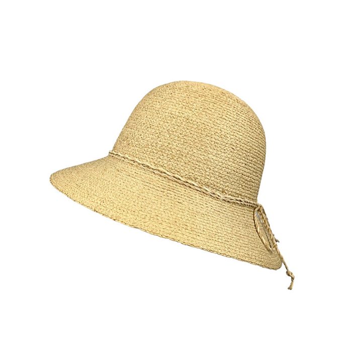 Luxe Premium Raffia Floppy Hat