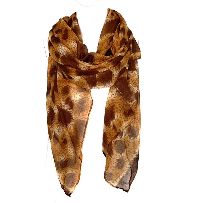 Animal Print Scarf