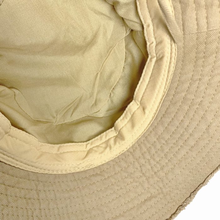 UPF 50+Wide Brim Cotton Bucket Hat with Chin Cord - Image 3