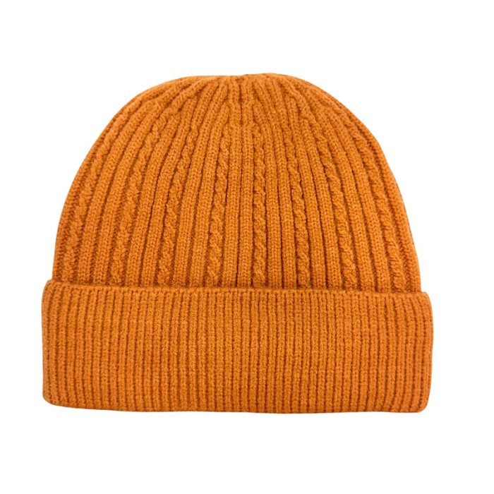 Classic Solid Color Beanie with Fleece Lining