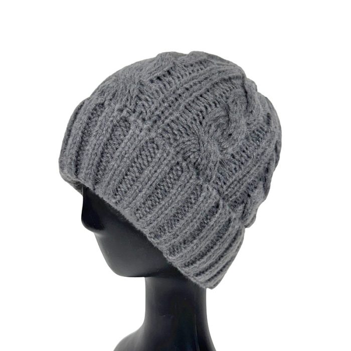 Cute Cable Knitted Beanie