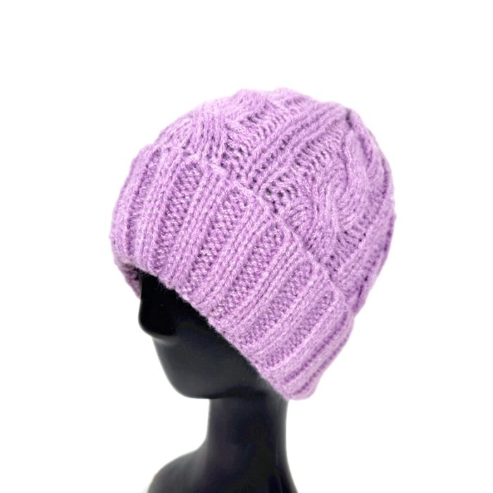 Cute Cable Knitted Beanie
