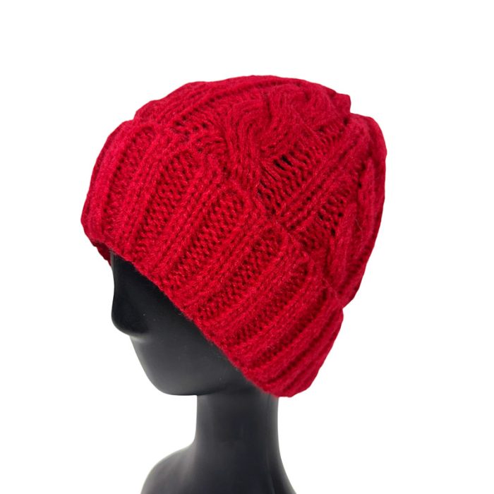 Cute Cable Knitted Beanie