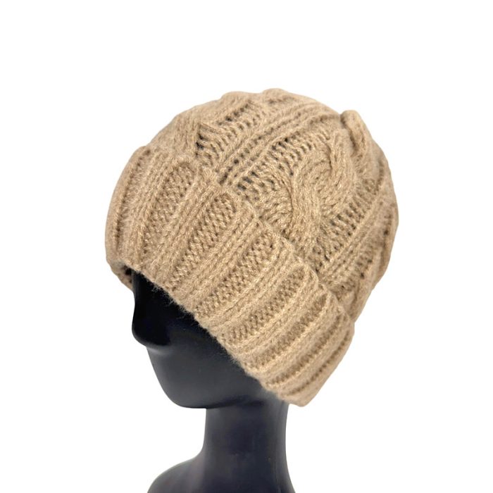 Cute Cable Knitted Beanie
