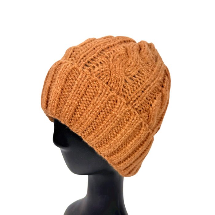 Cute Cable Knitted Beanie