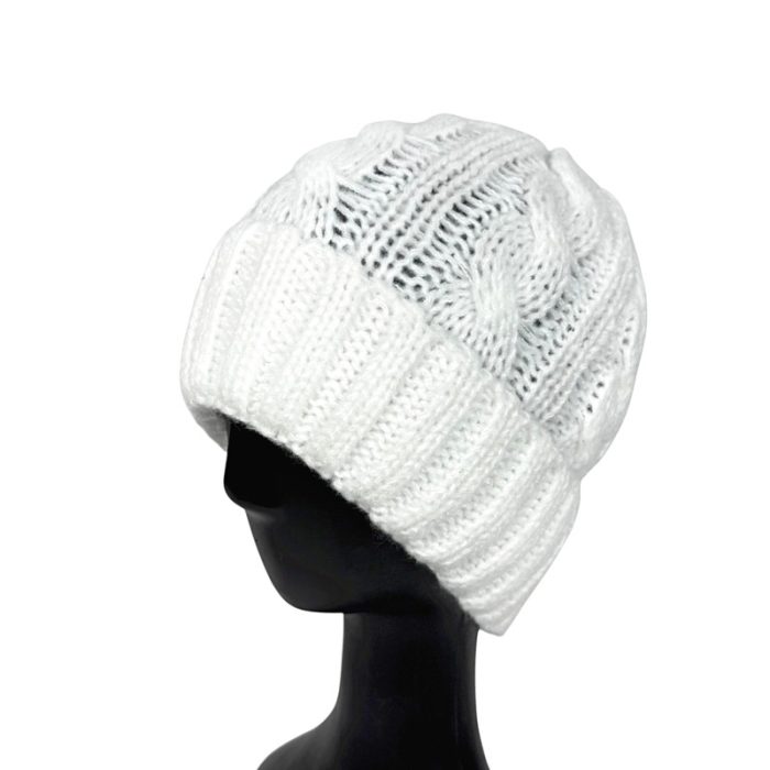 Cute Cable Knitted Beanie
