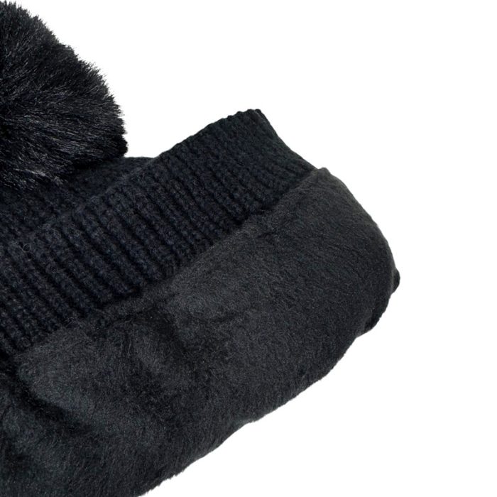 Melange Beanie with Fleece Lining - Image 2