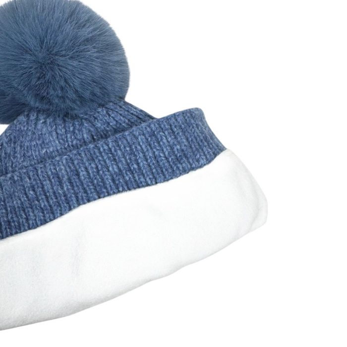 Melange Beanie with Fleece Lining - Image 2
