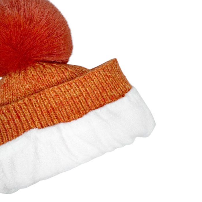 Melange Beanie with Fleece Lining - Image 2