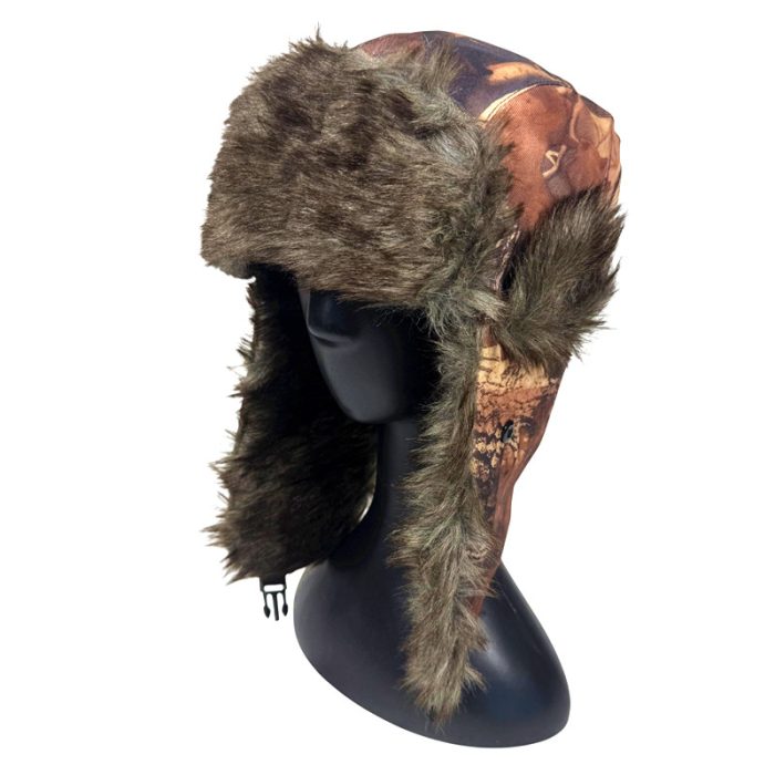 Patterned Ushanka Hat