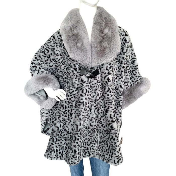 Luxe Leopard Poncho