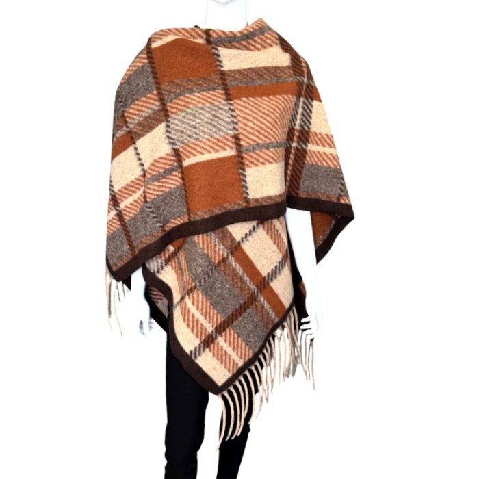 Stylish Cape with Fringe