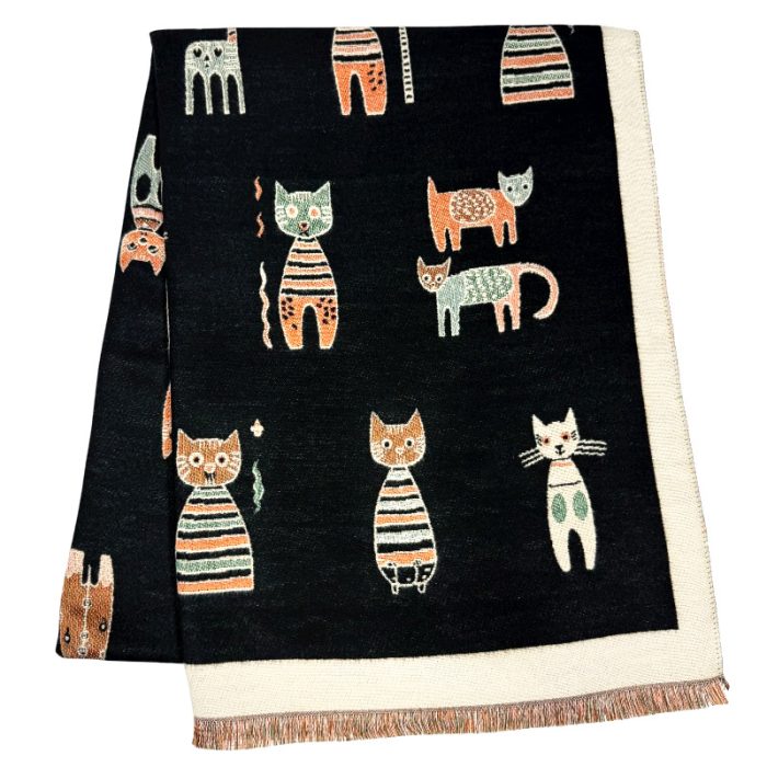 Luxe Shawl - Cat