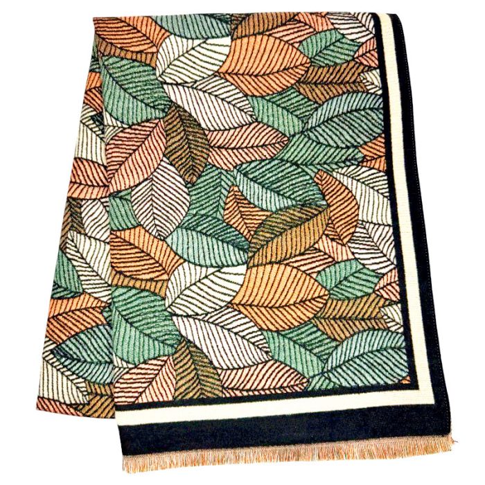 Luxe Shawl - Leaf