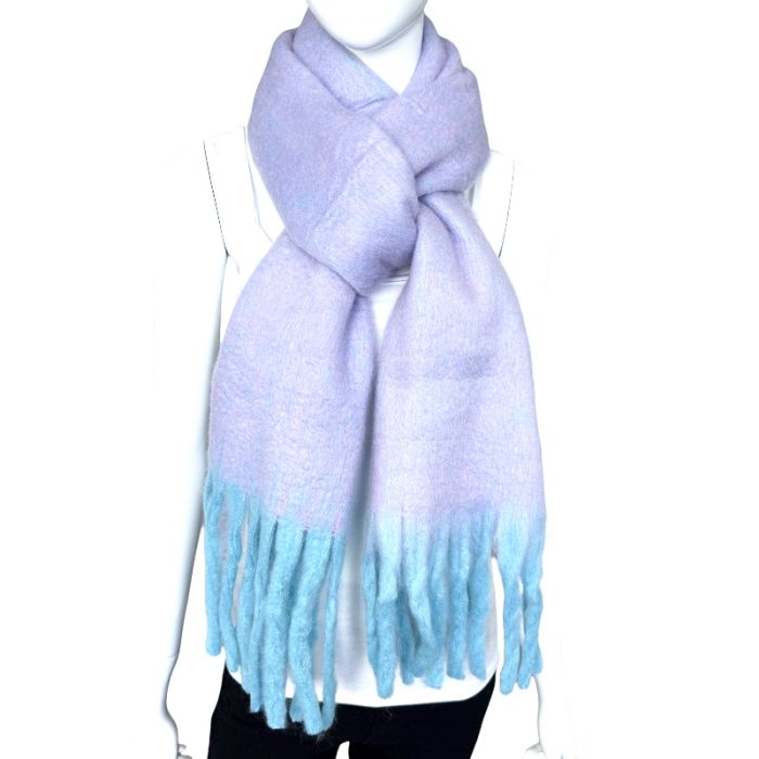 Melange Fluffy Scarf