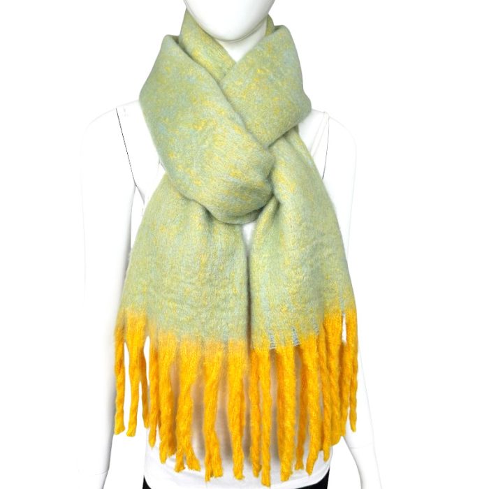 Melange Fluffy Scarf
