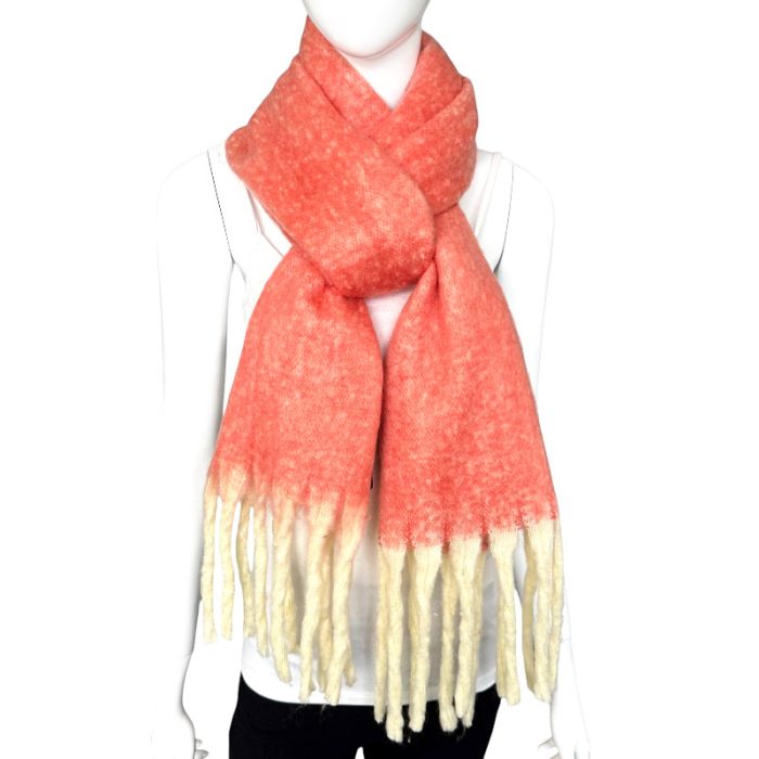 Melange Fluffy Scarf