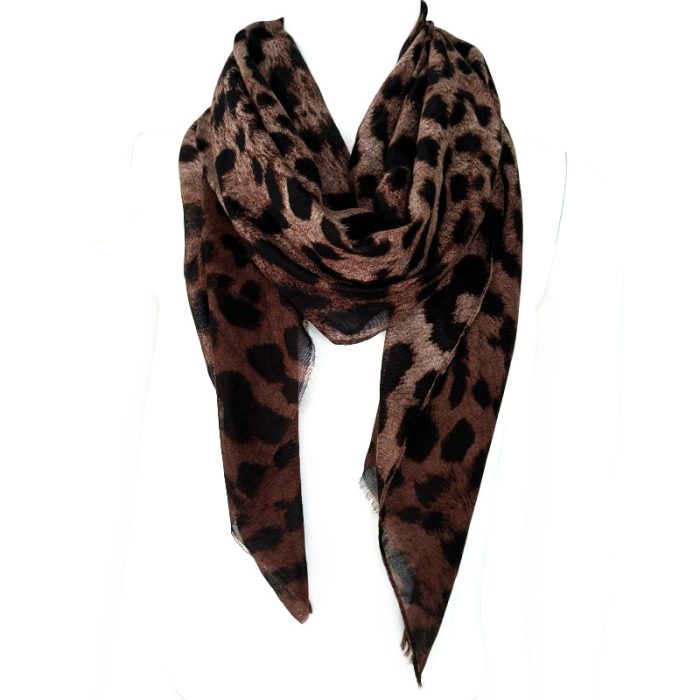 Leopard Pattern Scarf