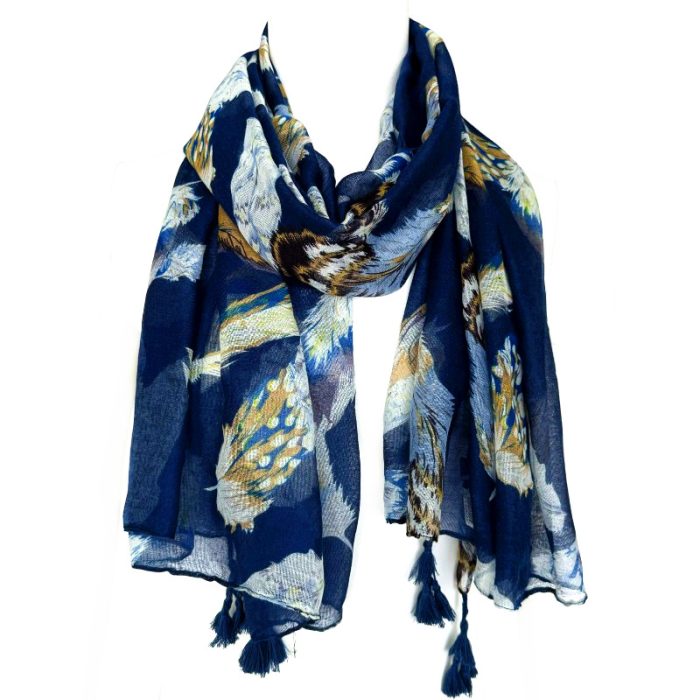 Feather Pattern Scarf