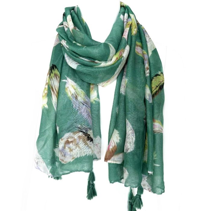 Feather Pattern Scarf