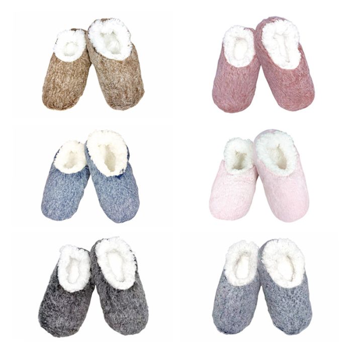 Comfy Butter Fur Washable Slippers – Large