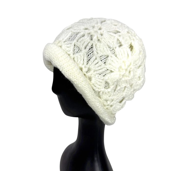 Hand Knitted Slouchy Beanie (Size may vary slightly)
