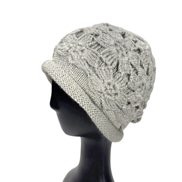 Hand Knitted Slouchy Beanie (Size may vary slightly)