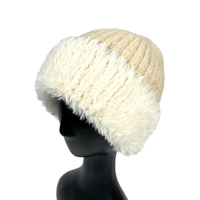 Fur Trim Beanie