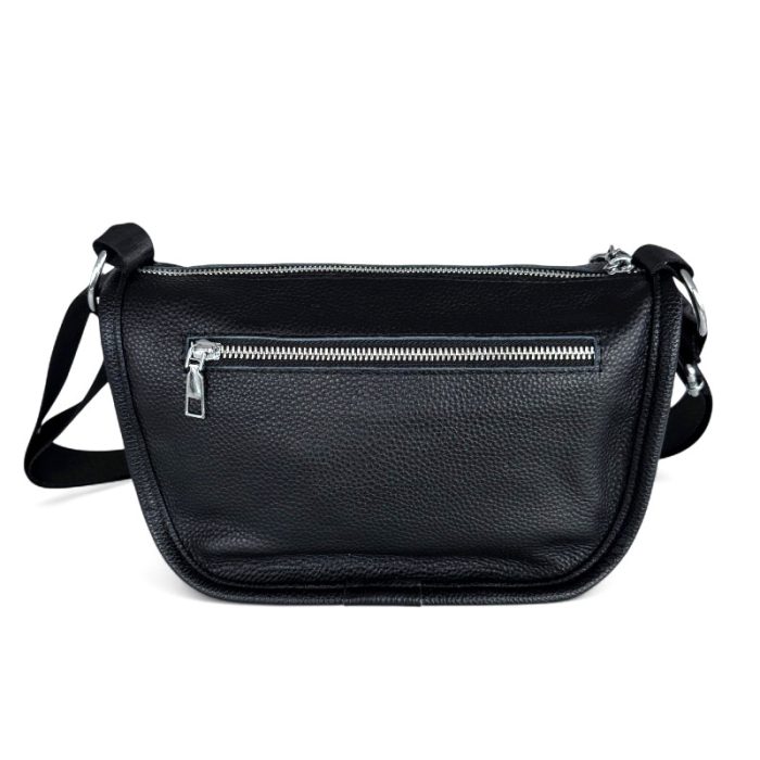 Genuine Leather Crossbody Bag - Image 3