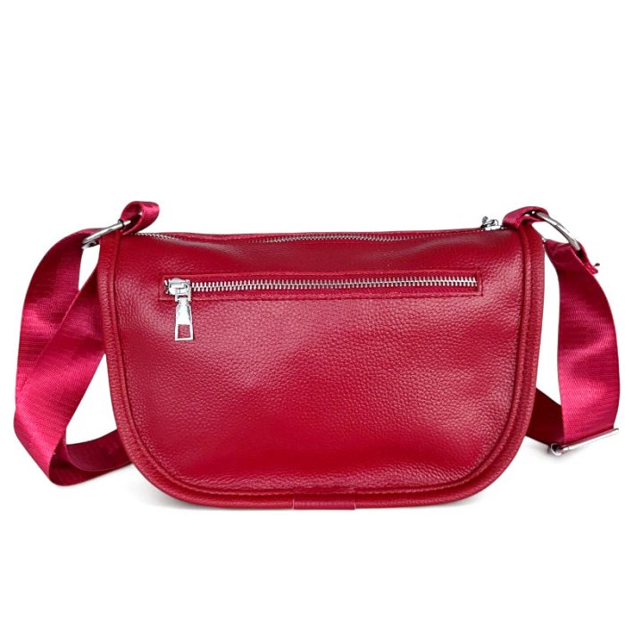 Genuine Leather Crossbody Bag - Image 3