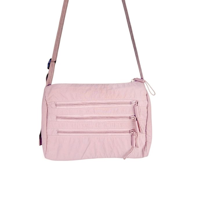 Multi-Zip Crossbody Bag