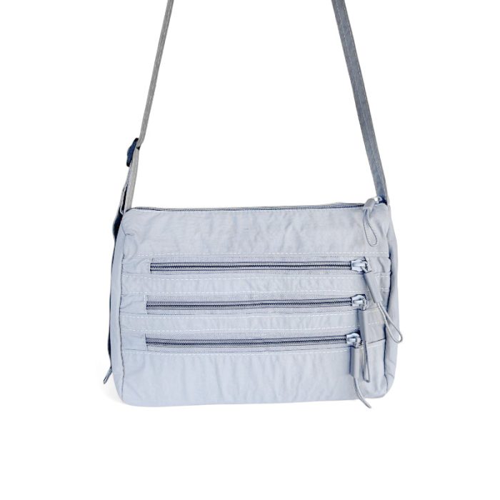 Multi-Zip Crossbody Bag