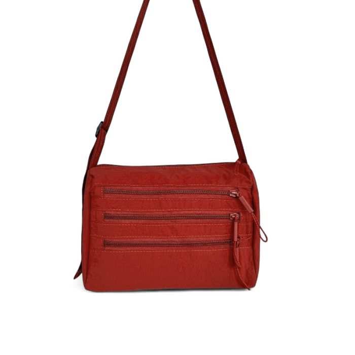 Multi-Zip Crossbody Bag