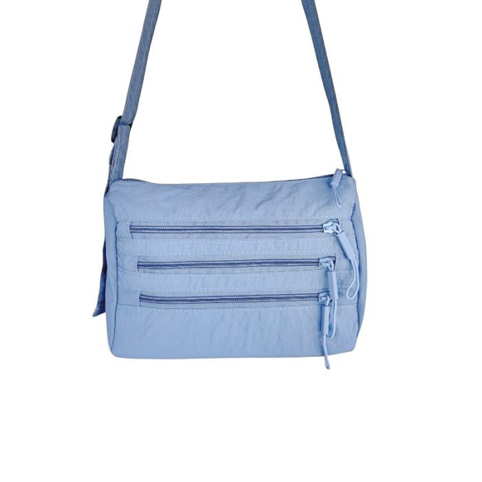 Multi-Zip Crossbody Bag
