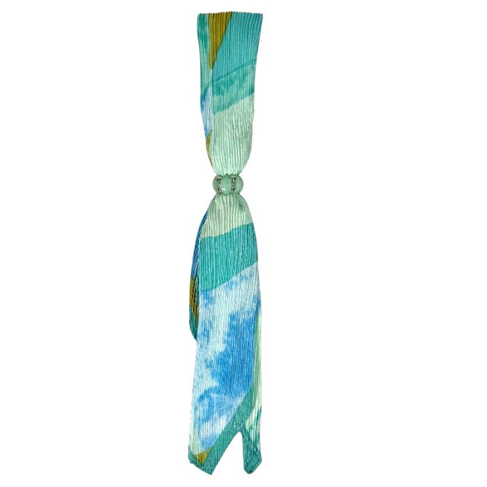 Wrinkle Scarf with Ring