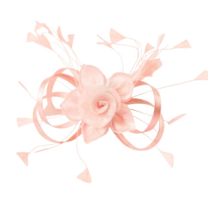 Hand-Cut Feather Fascinator / Brooch