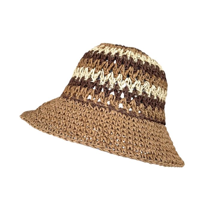 Patterned Colorful Crochet Hat