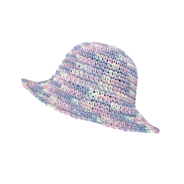 Melange Crochet Hat