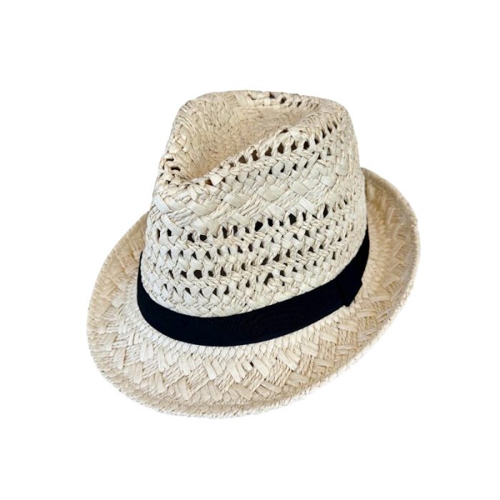 Hand Braid Trilby Hat