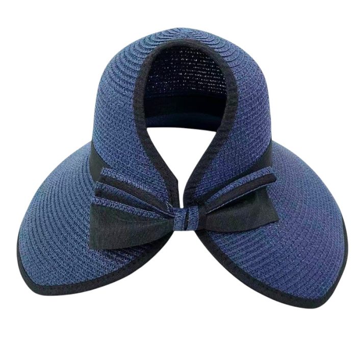 Ponytail Hat with Bow Tie